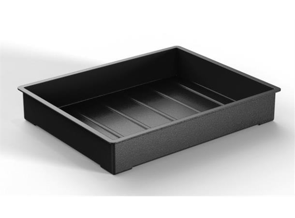FLOW innsats i sort plast 297x237mm Til Flow kjølebrett til buffet